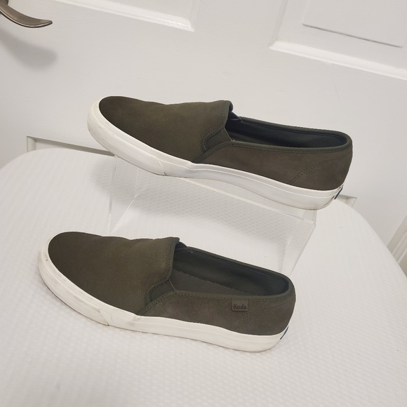 Keds FOREST GREEN Slipon Loafers Size 10, Casual, Athlesiure - Picture 4 of 10